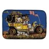 Carolines Treasures PPP3264DDM 14 x 21 in. Pet Taxi Multiple Dog Breeds Dish Drying Mat