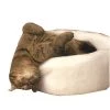Carolina Pet Company Carolina Pet 01097 7 x 20 x 17 in. Mysterious Kitty Kuddler Bed - Charcoal
