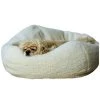 Carolina Pet Company Carolina Pet 015260 Sherpa Puff Ball Pet Bed - Natural; Medium