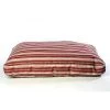 Carolina Pet Company Carolina Pet 015630 Faux Gusset Jamison Pet Bed - Red Stripe; Large