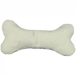 Carolina Pet Company Carolina Pet 016980 Bone Shaped Pillow Toy - Natural; Small