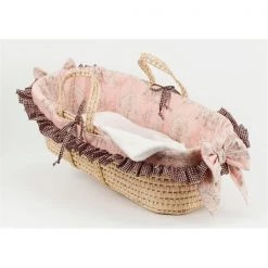Smartgifts Moses Basket; Nightingale - Brown