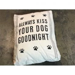 Cozy Home CotDogBed-36x27x6 Always Kiss Your Dog Bed; Medium