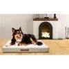 Wags N Whiskers Wags -N- Whiskers BOHTP=12 /15891 Pet Bed Mattress For Dogs & Cats - Geometric - Large - Taupe