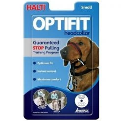 The Company Of Animals Company of Animals COA-HO02 Halti OptiFit Head Collar - Black & Red; Medium
