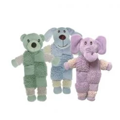 Multipet MU34603 9.5 in. Aroma Dog Fleece Squeaker Mat - Lavender Scented; Assorted Color