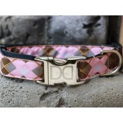 Diva Dogs Argyle Dog Collar M/L