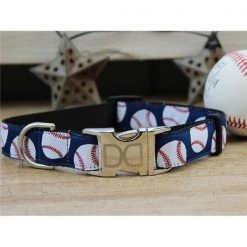 Diva Dogs Baseball Dog Collar Teacup