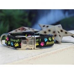 Diva Dogs Rescue Me Dog Collar M/L