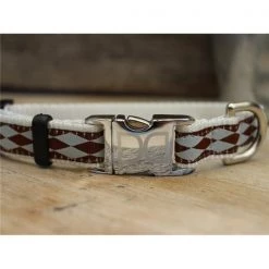 Diva Dogs Harlequin Blue Dog Collar Teacup