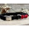 Diva Dogs Bowtie Red Velvet Dog Collar Teacup