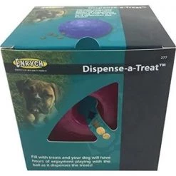 Enrych 0277 4.09 in. Small Treat Ball; Magenta