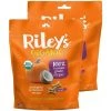 Rileys Organics 192959808834 Pumpkin & Coconut Small Bone Dog Treats; 5 oz - Pack of 2