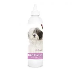 Healthy Breeds 840235114086 8 oz Old English Sheepdog Ear Cleanse with Aloe Vera Sweet Pea & Vanilla