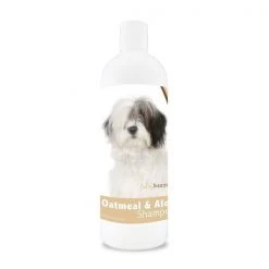 Healthy Breeds 840235114093 16 oz 14.5 lbs Old English Sheepdog Oatmeal Shampoo with Aloe