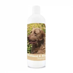 Healthy Breeds 840235105145 16 oz Chesapeake Bay Retriever Oatmeal Shampoo with Aloe