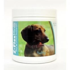 Healthy Breeds 840235105848 Dachshund Z-Flex Minis Hip & Joint Support Soft Chews; 60 Count