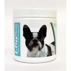 Healthy Breeds 840235107194 French Bulldog Z-Flex Minis Hip & Joint Support Soft Chews - 60 count