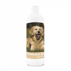 Healthy Breeds 840235107729 16 oz Golden Retriever Oatmeal Shampoo with Aloe