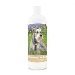 Healthy Breeds 840235111009 16 oz Miniature Schnauzer Oatmeal Shampoo with Aloe