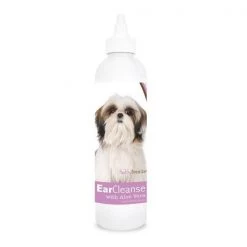 Healthy Breeds 840235115434 8 oz Shih Tzu Ear Cleanse with Aloe Vera Sweet Pea & Vanilla