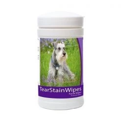 Healthy Breeds 840235152187 Miniature Schnauzer Tear Stain Wipes