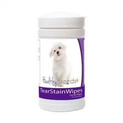Healthy Breeds 840235152965 Maltese Tear Stain Wipes