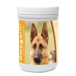 Healthy Breeds 840235108214 German Shepherd Omega HP Fatty Acid Skin & Coat Support Soft Chews; 90 Count