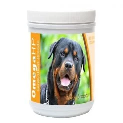 Healthy Breeds 840235113676 Rottweiler Omega HP Fatty Acid Skin & Coat Support Soft Chews; 90 Count