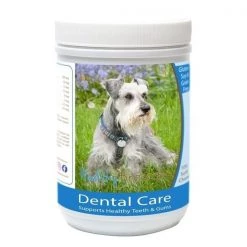 Healthy Breeds Healthy Breeds840235163145 Miniature Schnauzer Breath CareSoft Chews for Dogs - 100Count