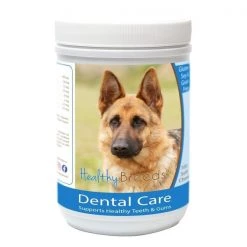 Healthy Breeds 840235163404 German Shepherd Breath Care Soft Chews for Dogs - 60 Count