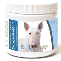 Healthy Breeds 192959007596 Bull Terrier All in One Multivitamin Soft Chew - 60 Count