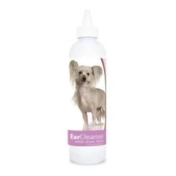 Pamperedpets 8 oz Chinese Crested Ear Cleanse with Aloe Vera Sweet Pea & Vanilla