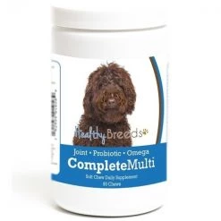 Healthy Breeds 192959010589 Labradoodle all in one Multivitamin Soft Chew - 90 Count