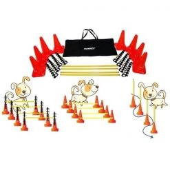 FitPAWS PFPEHU0000 Dog Training Hurdle Set