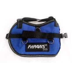 FitPAWS FPEHRBLSM 66-76 cm Safety Dog Harness; Blue - Small