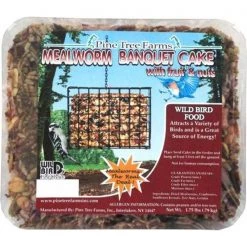 Pine Tree Farms PTF1341Mealworm Banquet Large Seed Cake - 1.75 Lbs.