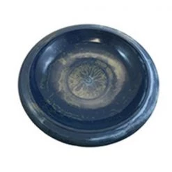 TDI Brands TDI41894T Gloss Bird Bowl with Rim Navy Blue