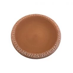 TDI Brands TDI41896T Gloss Bird Bowl with Mat Rim Terra Cotta
