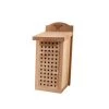 Woodlink WL28551 Heavy Duty Cedar Mason Bee House With Removable Cleaning Trays - Large