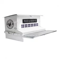 Woodlink Ltd Woodlink WL24865 Rustic Farmhouse Absolute the Coop Large White Chicken Feeder