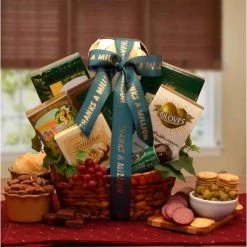 Gift Basket Drop 830172 A Gourmet Thank You Gift Basket
