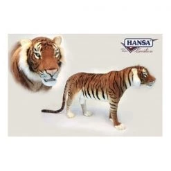 Hansa Toys Hansa 6592 55 in. Tiger Jacquard Standing Plush Toys