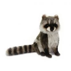 Hansa Toys Hansa 7493 12.4 in. Racoon Seated Plush Toys - Set of 3