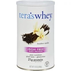 Teras Whey HG0404475 12 oz Protein Powder Whey; Bourbon Vanilla