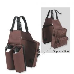 Jacks 27-BR Combo Saddle Bag; Brown