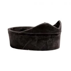 Jacks T5240-M Black Rubber Grabbing Boots; Medium