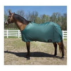 Jacks 1633-BK-80 80 in. Closed Front Nylon Stable Sheet for Horse; Black