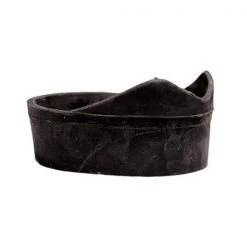 Jacks T5240-L Black Rubber Grabbing Boots; Large