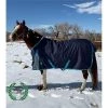 Jacks 4300-NV-82 82 in. Kratos Turnout Blanket 1200 Denier with 260 gm Lining; Navy